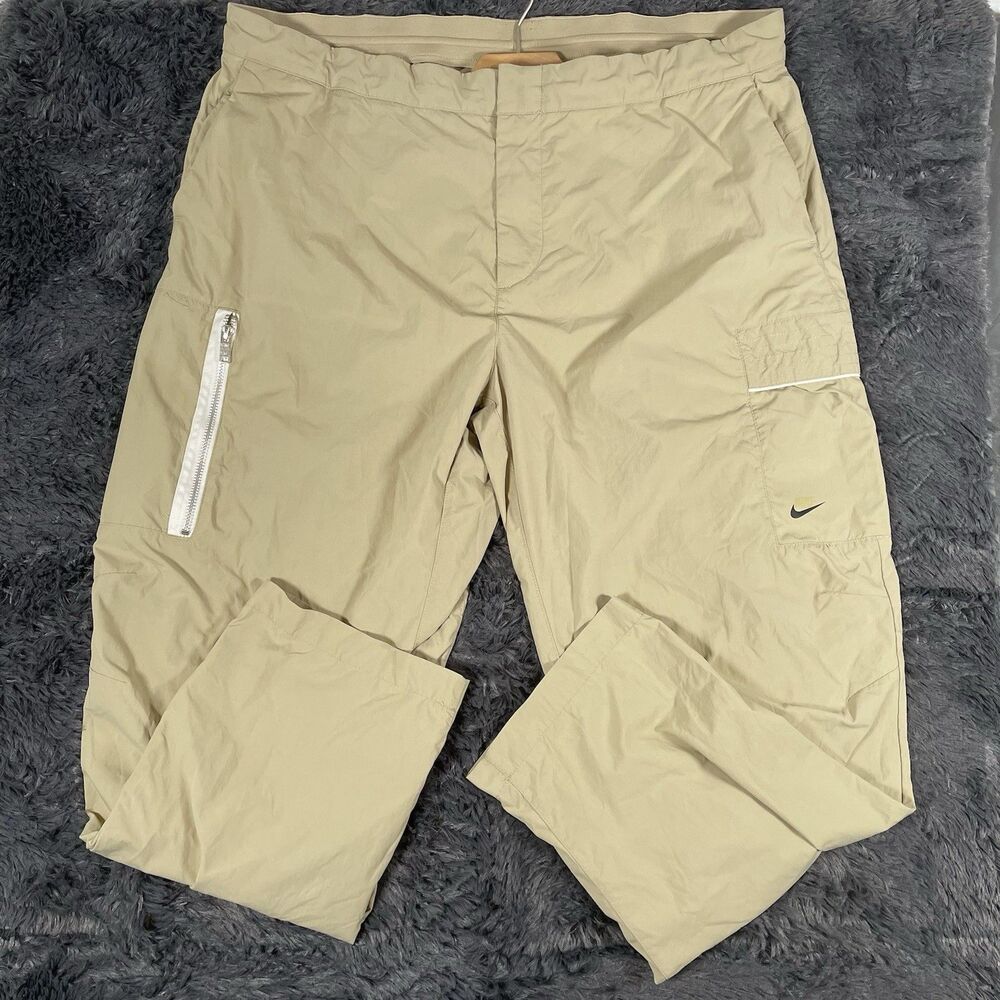 Nike Men's Beige Cargo Joggers